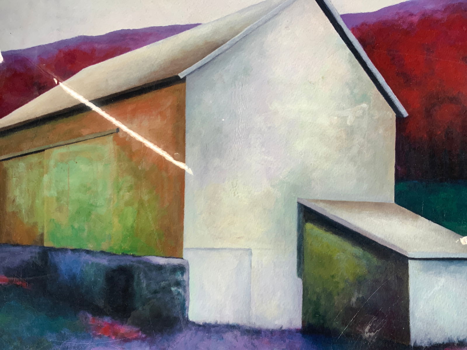 After Michael Fermer Our House Lithograph (1 of 9)