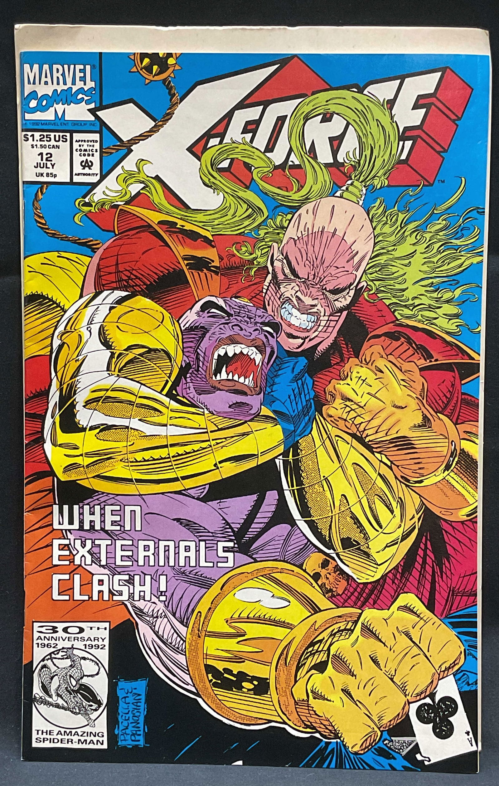 Marvel Comics X Force #12 Prologue 1992 (1 of 6)