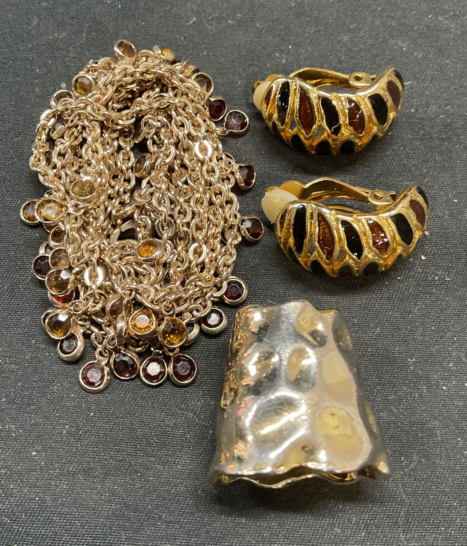 Lot 3 Banana Republic Crystal Necklace NWT + (1 of 7)