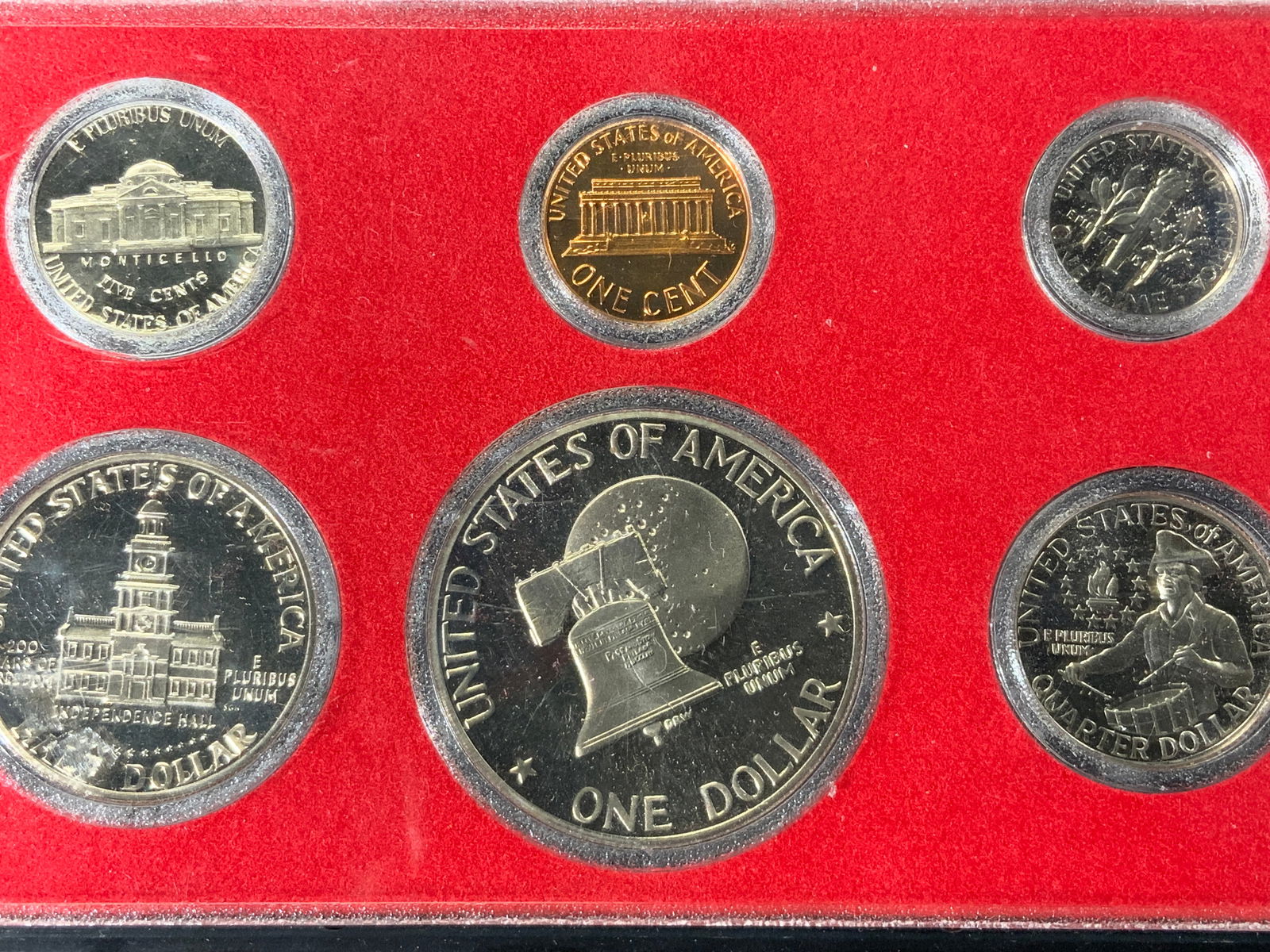 1975 US Coin Proof Set Collectible Coins (1 of 9)