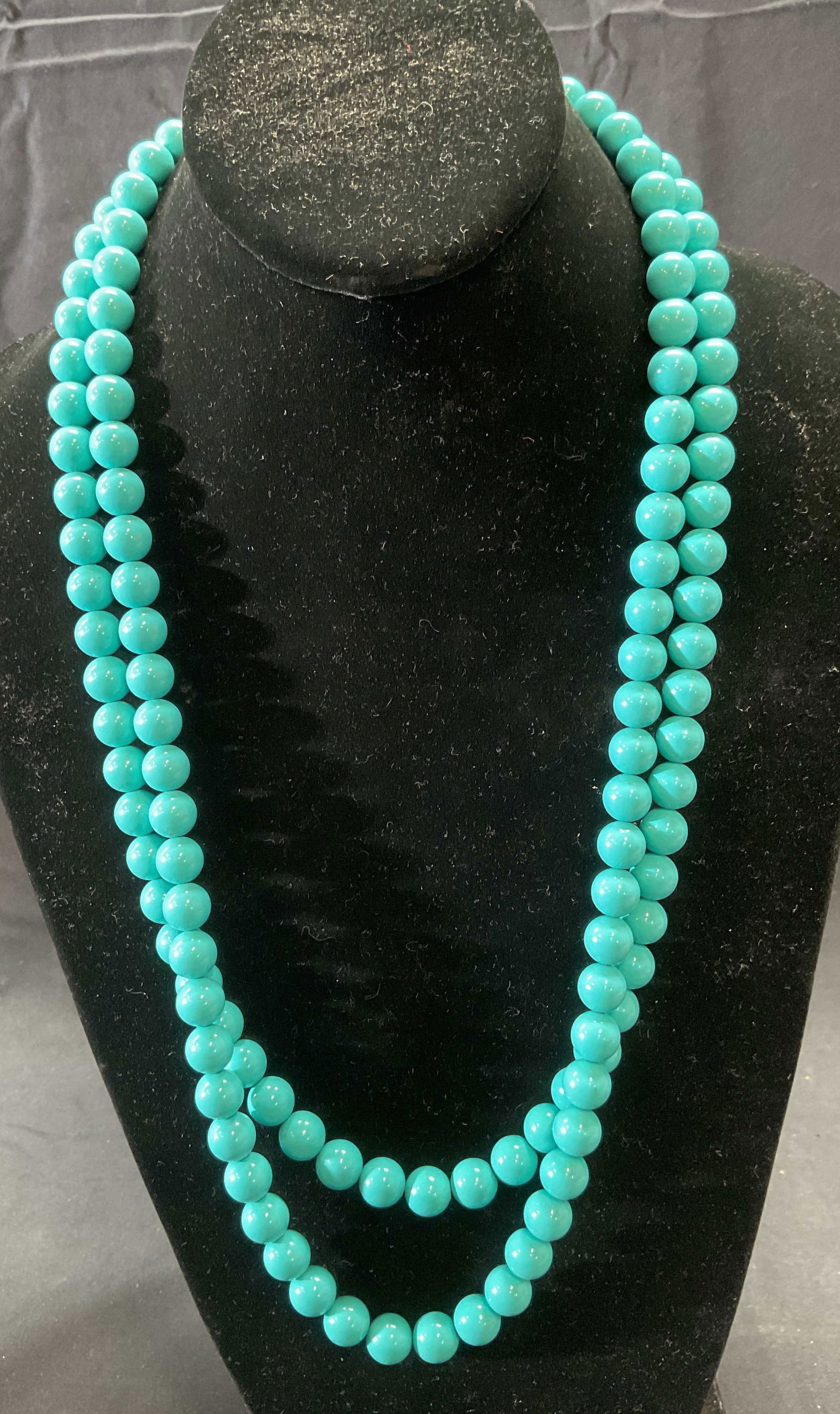 Vintage Richelieu Turquoise Tn Beaded Necklace (1 of 6)