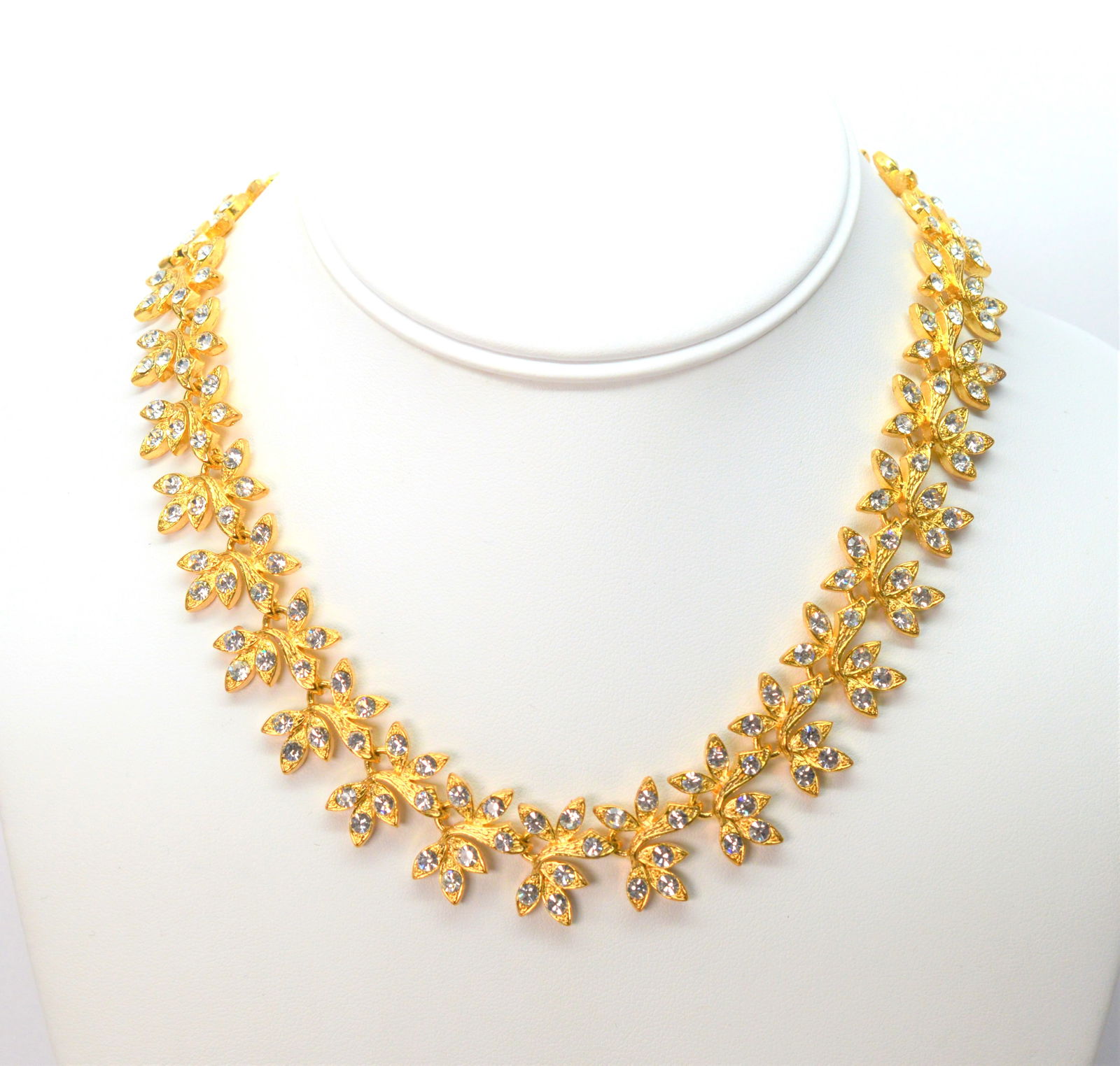 Mid-century Rhinestone Necklace (1 of 5)