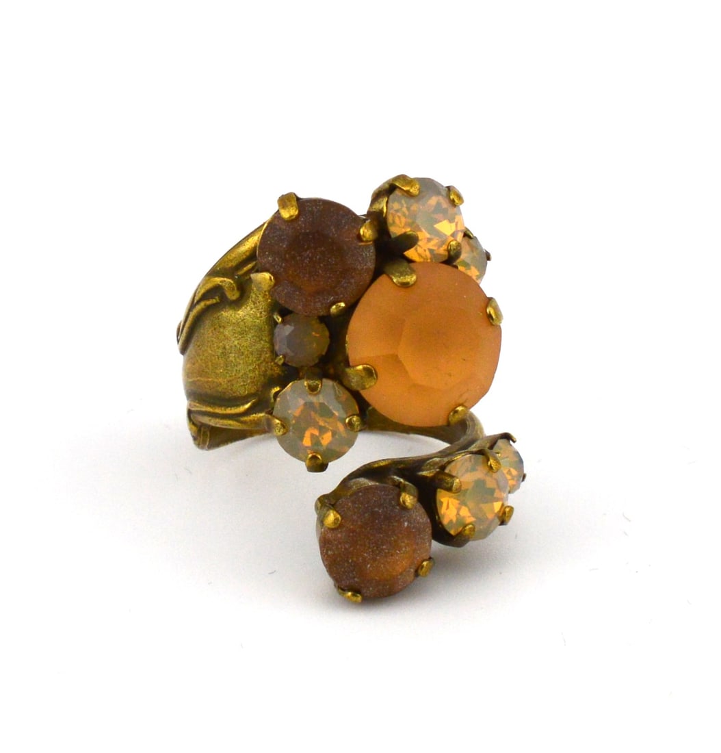 Nikolas Frangos Artisan Ring W Swarovski Crystals (1 of 6)