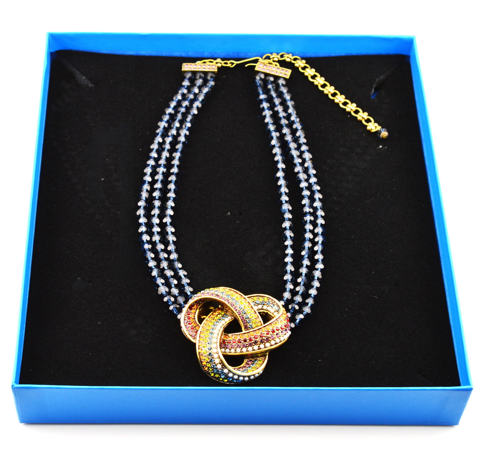 Heidi Daus Forget Me Knot Necklace (1 of 4)