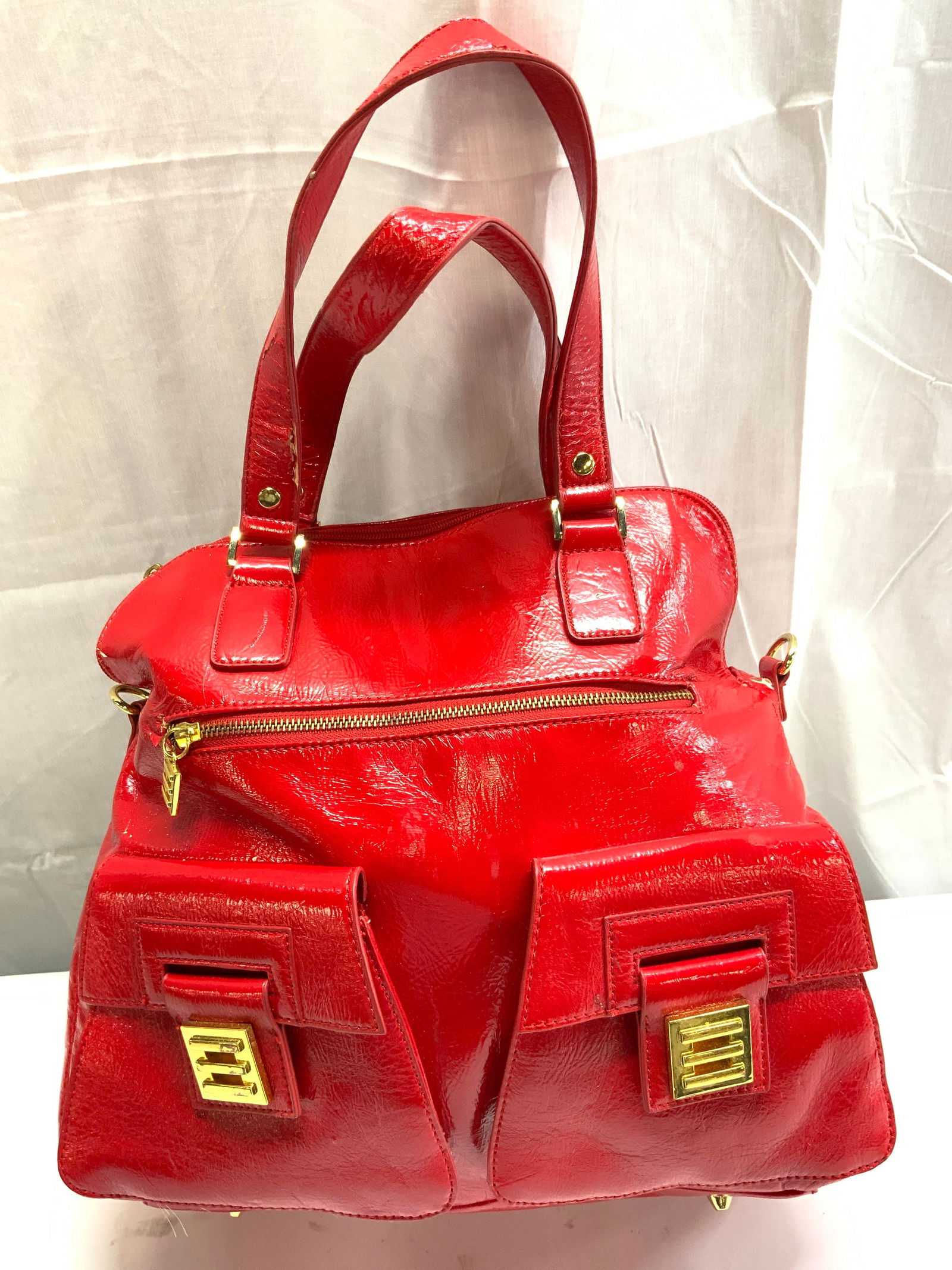 EQUATION EMMETT MCCARTHY Patent Leather Purse (1 of 9)