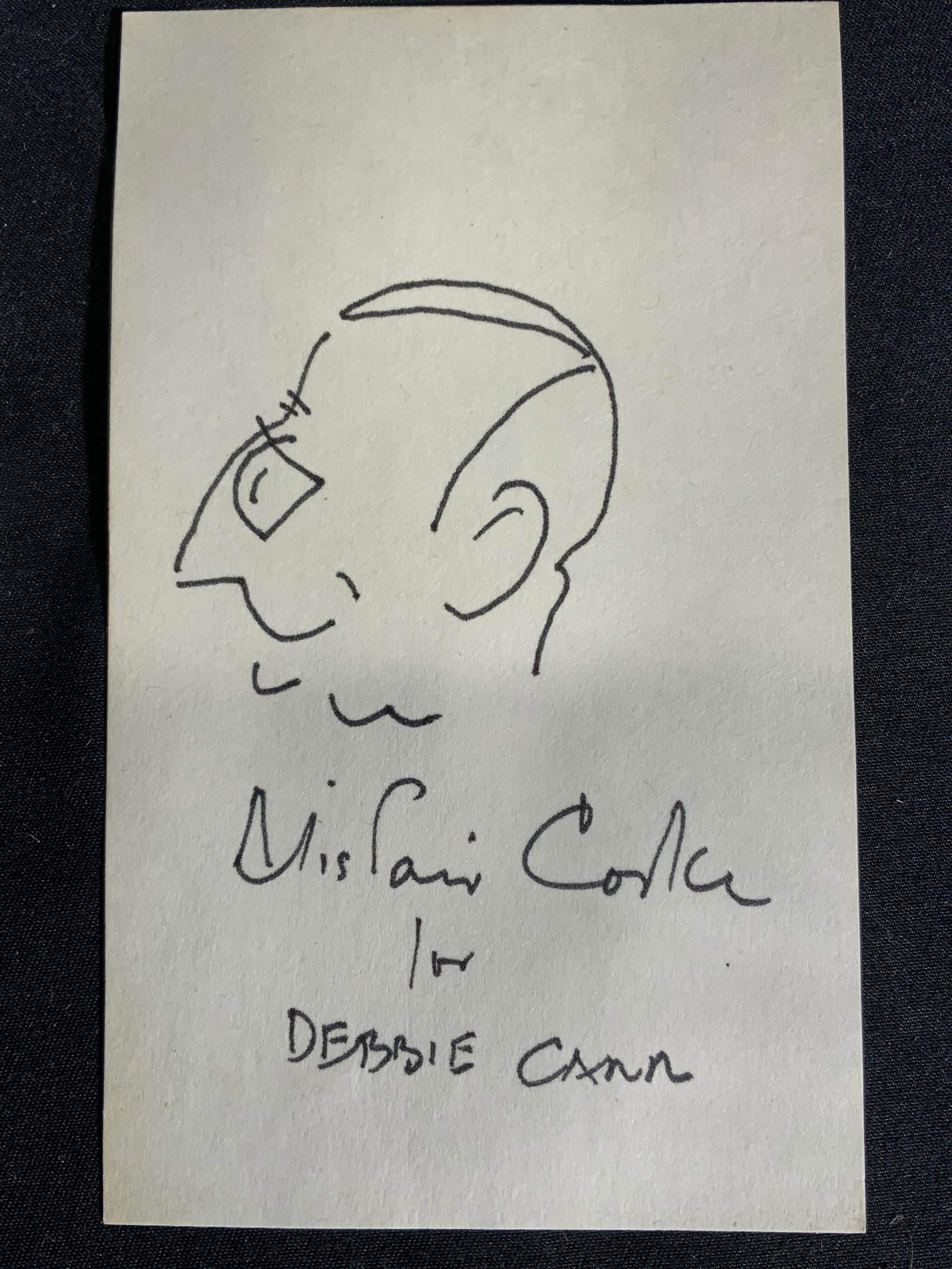 Alistair Cooke TV Personality Autograph & Doodle (1 of 8)