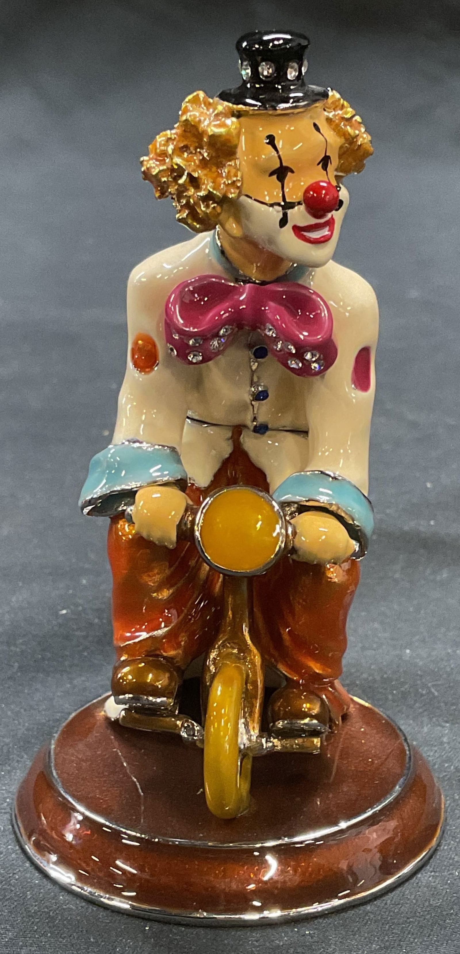 Keren Kopal Enameled Clown Pill Box (1 of 7)