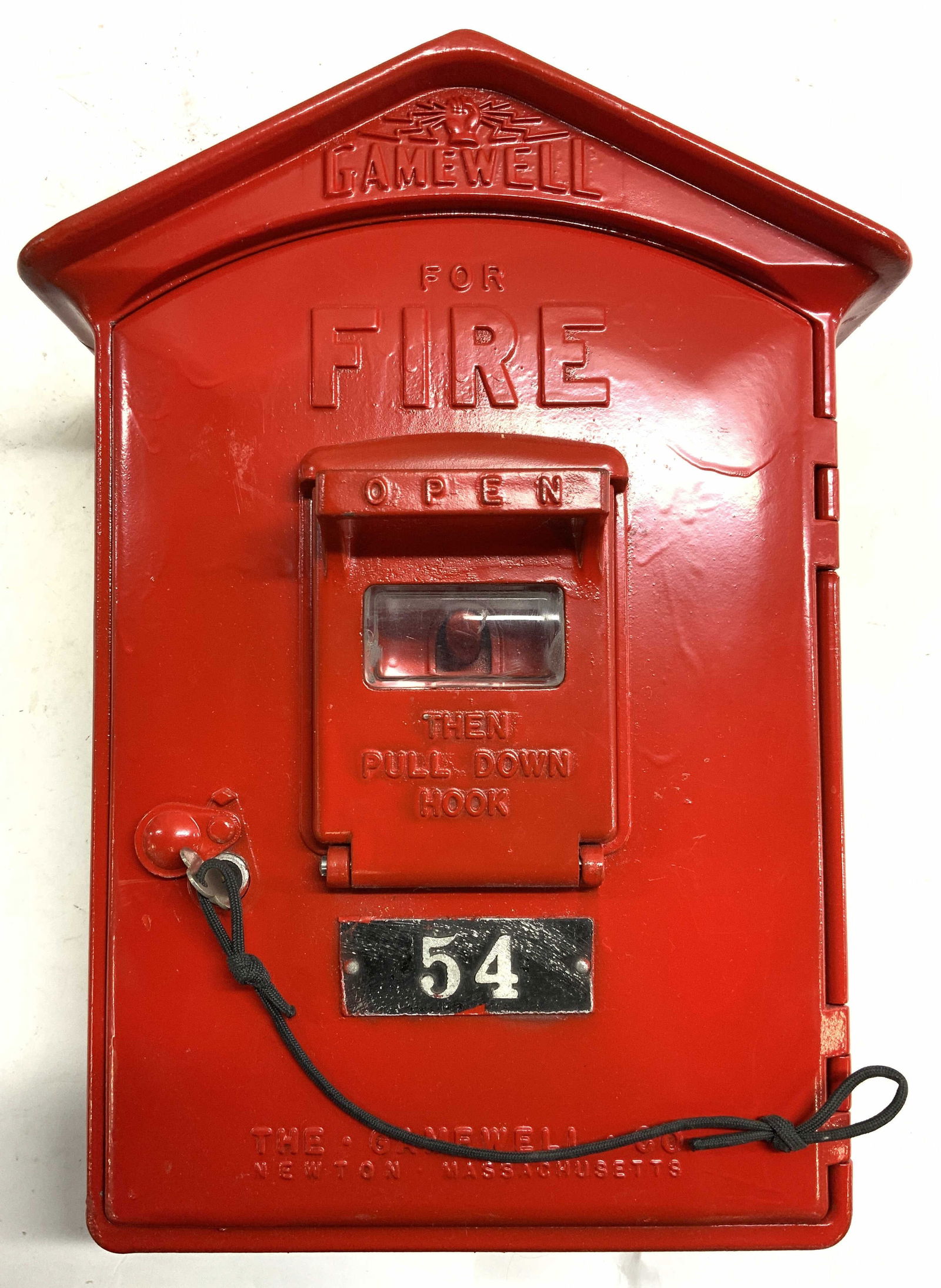 GAMEWELL Vintage FIRE ALARM BOX (1 of 10)