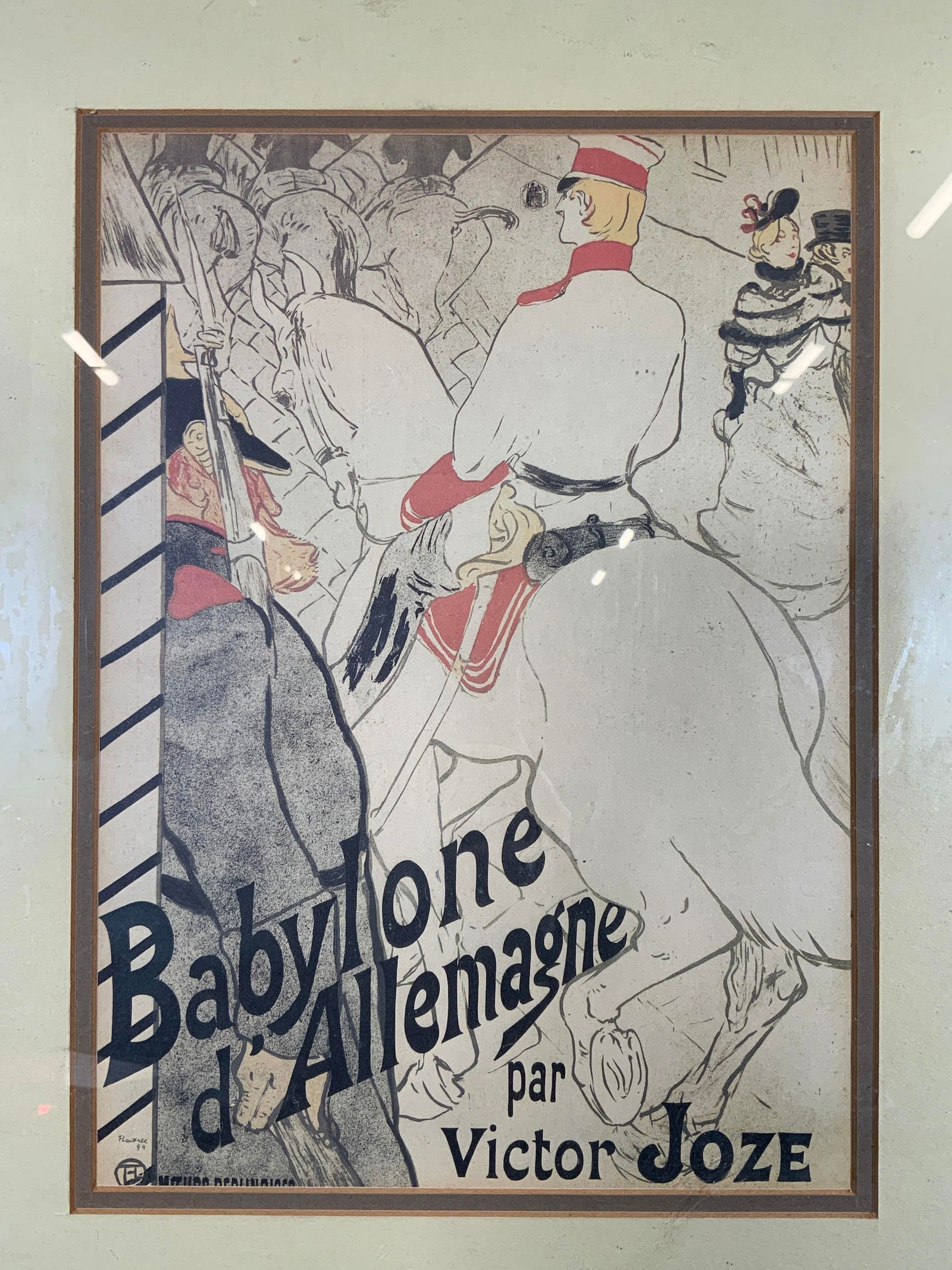 Toulouse - Lautrec Babylone D Allemagne Litho (1 of 12)