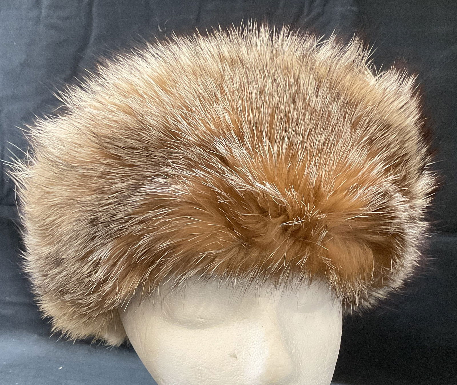Vintage Brown Fur Headband Accessory (1 of 6)