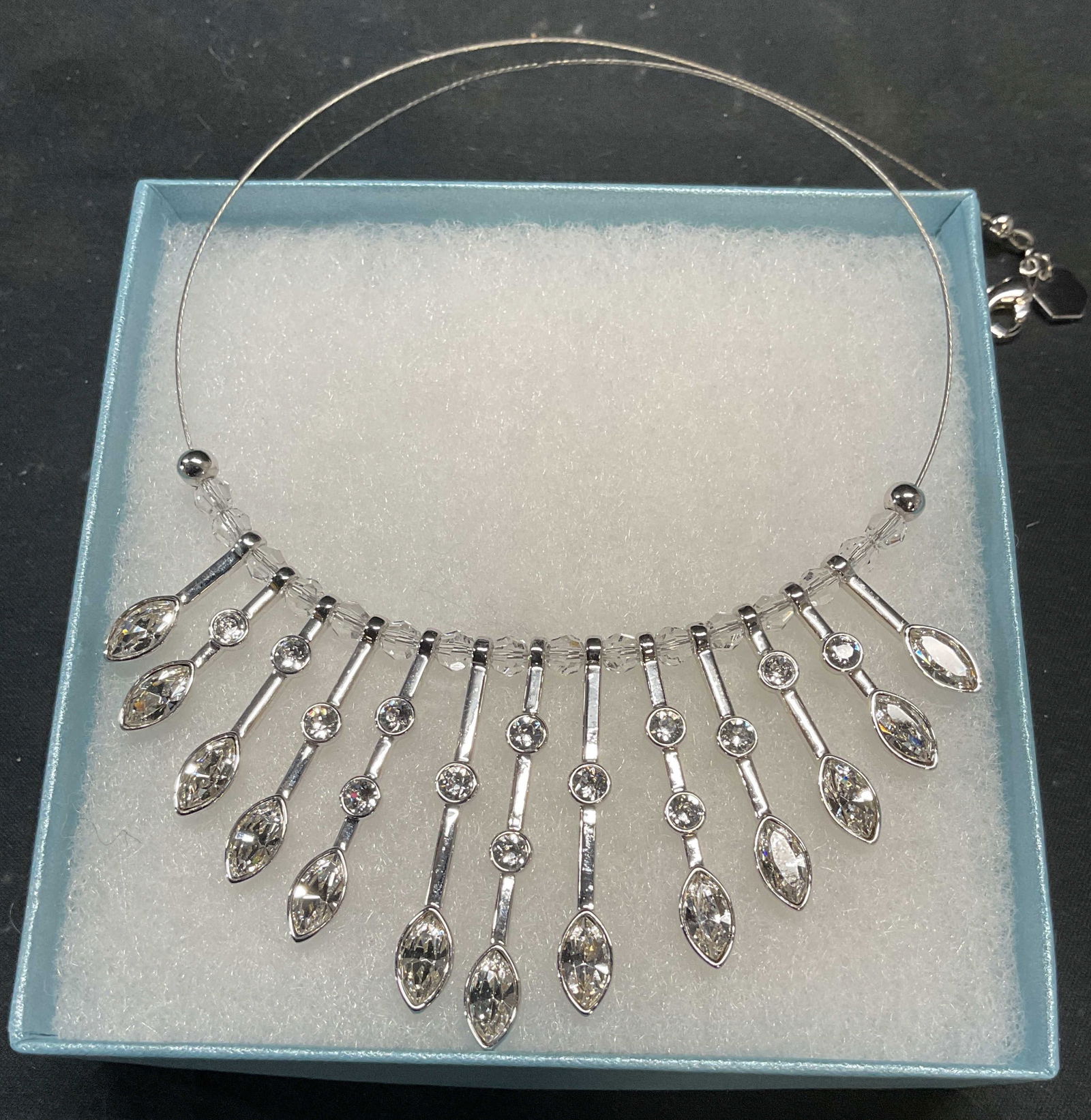 Swarovski Touchstone Crystal Pendant Necklace (1 of 6)