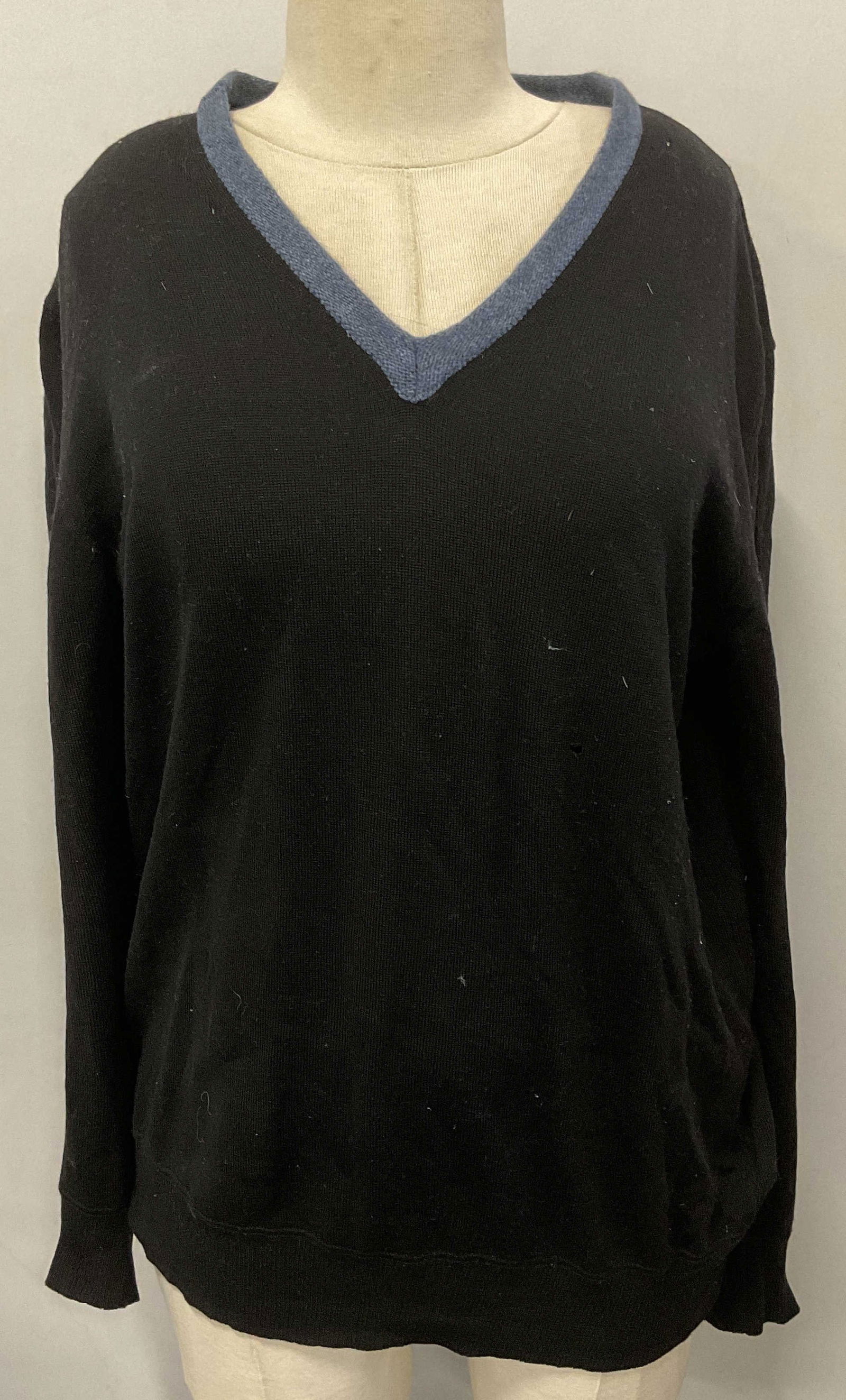 Barneys Black Wool Sweater, Italy (1 of 6)