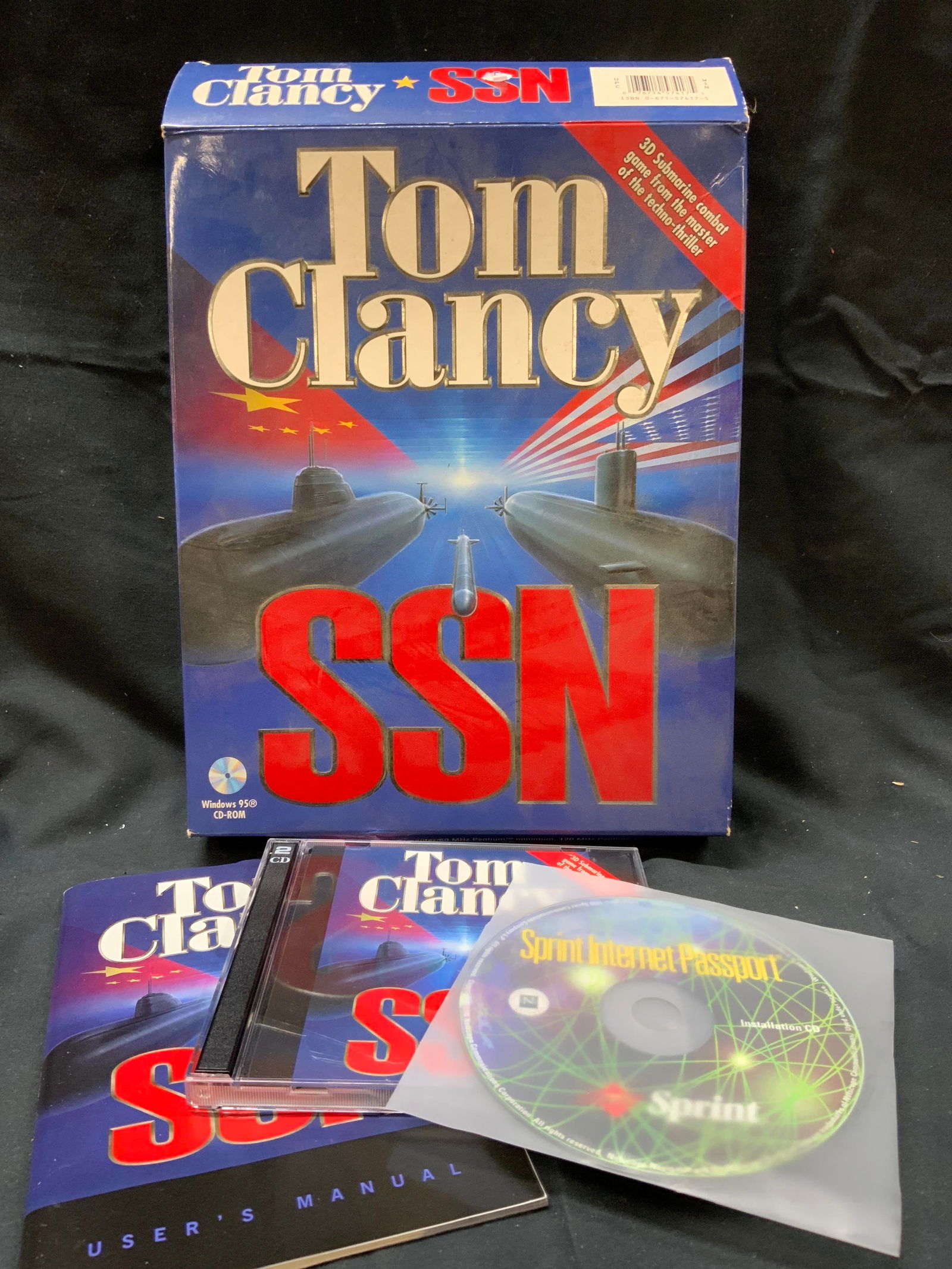 Tom Clancy SSN Video Game with Internet Passport (1 of 7)