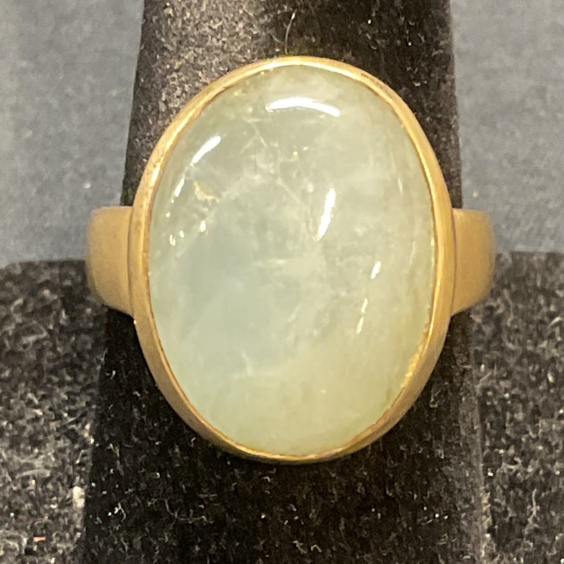 Baroni Sterling Silver Gold Pl Gemstone Ring (1 of 7)