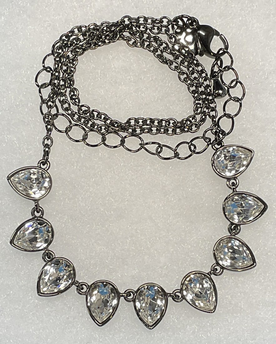Swarovski Touchstone Crystal Necklace (1 of 7)