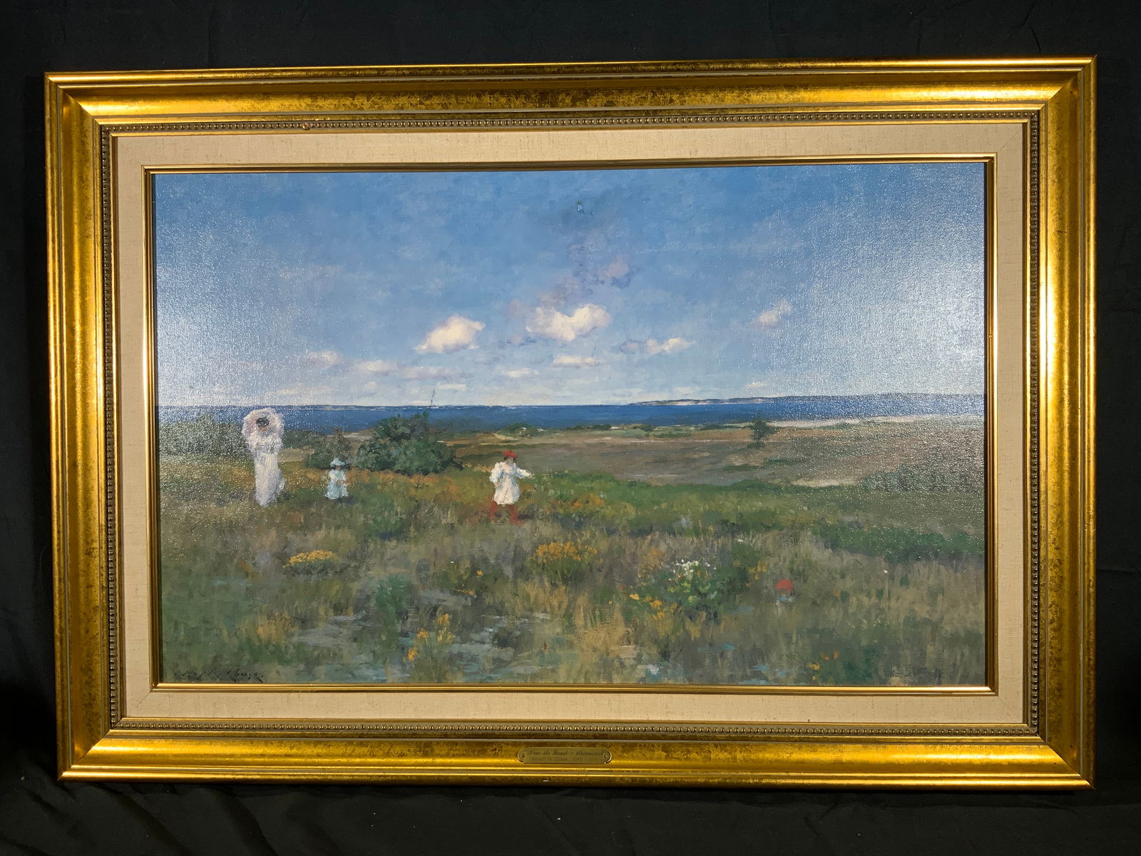 After William M. Chase Near the Beach Giclee (1 of 11)