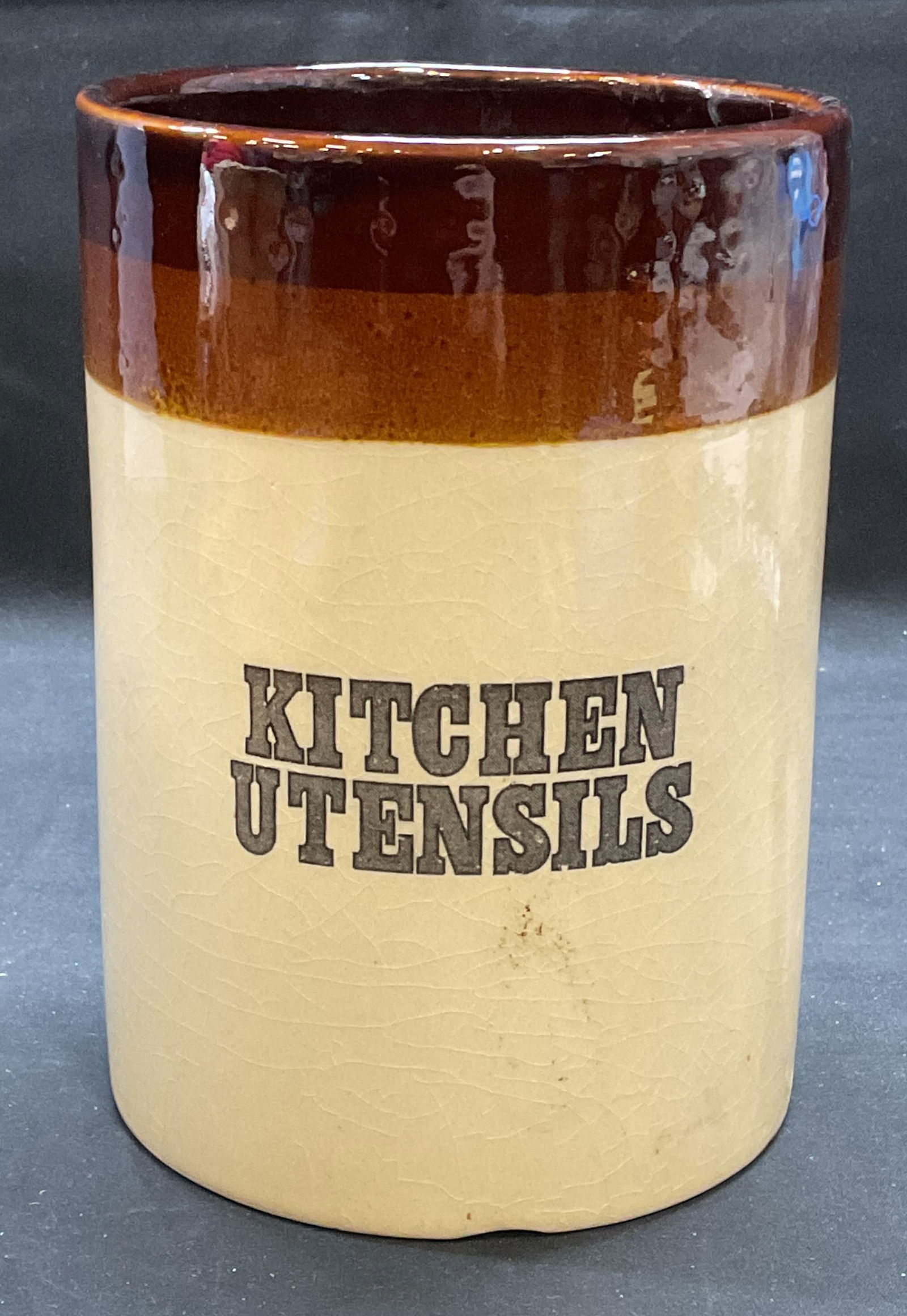 Vintage Ceramic Kitchen Utensils Vessel (1 of 6)