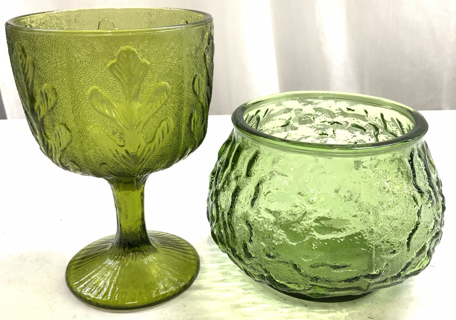 EO BRODY CO & FTD Art Glass Vessels Green (1 of 6)