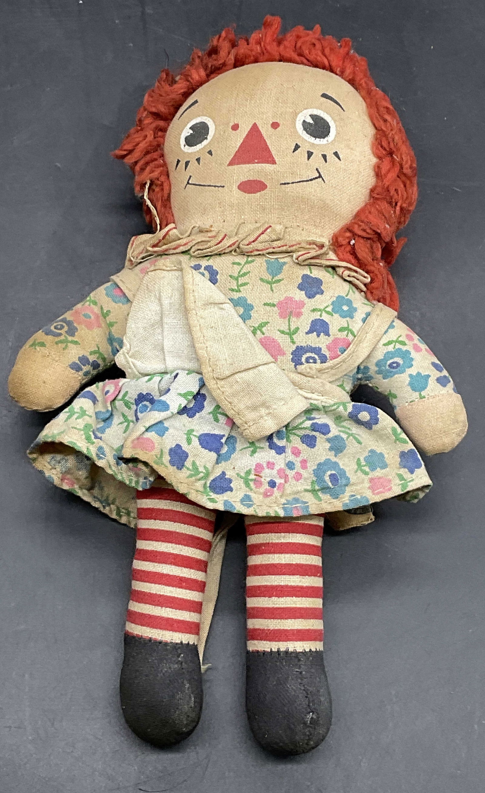 Vintage KTC Raggedy Anne Fabric Toy Doll (1 of 8)