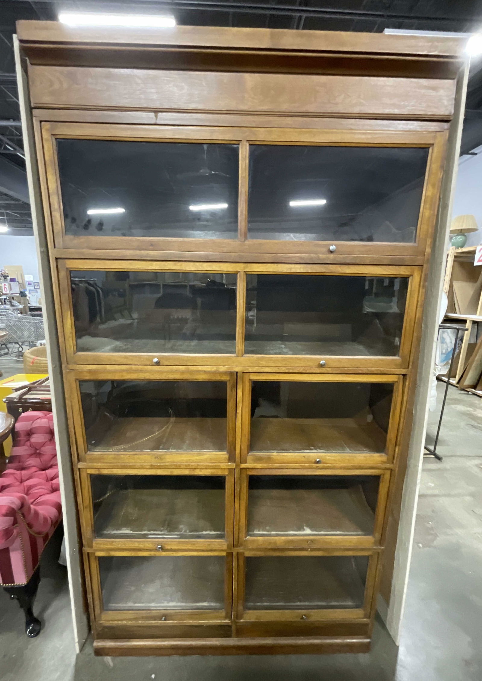 Antique Barrister Bookcase / Cabinet (1 of 9)