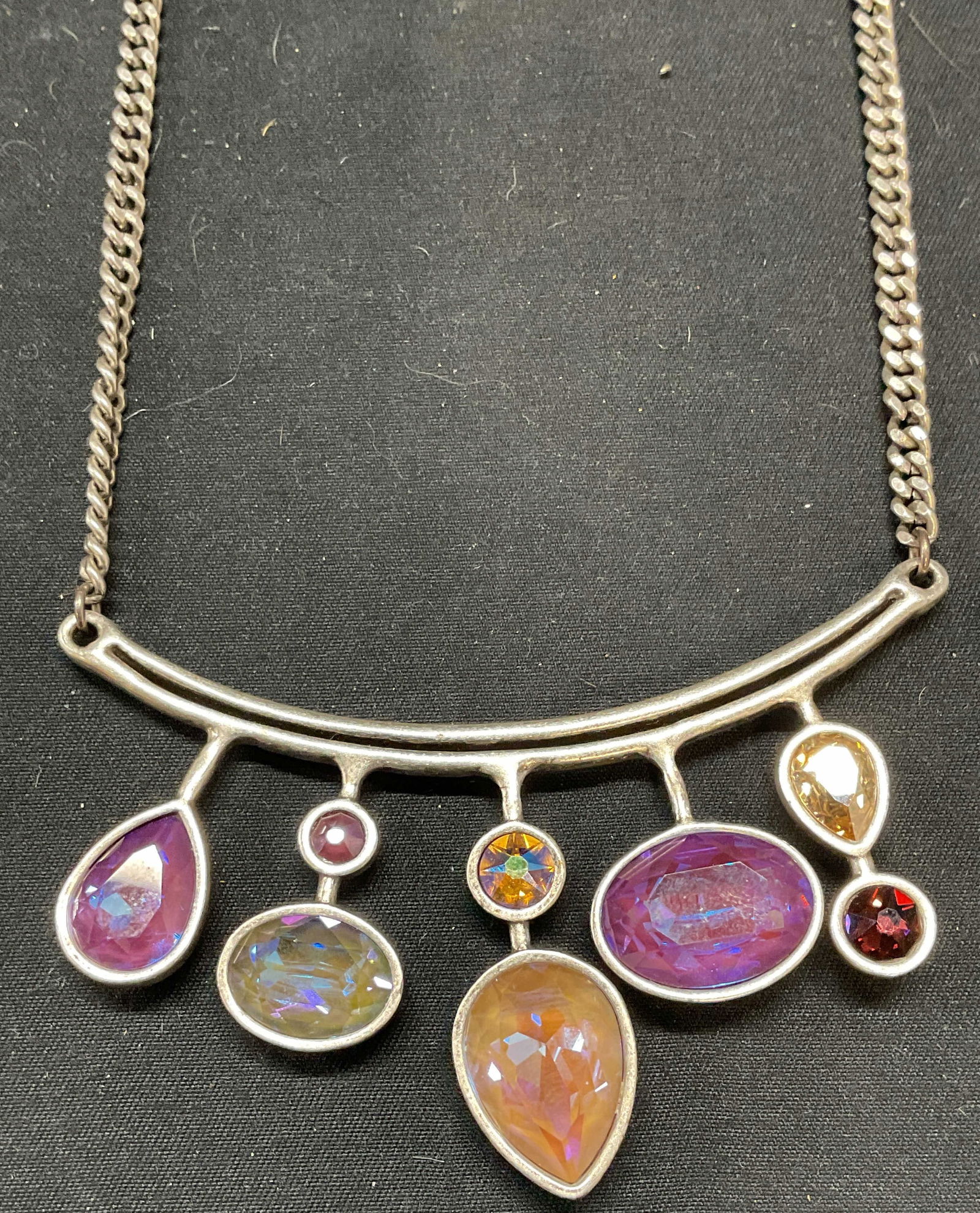 Swarovski Touchstone Crystal Pendant Necklace (1 of 6)