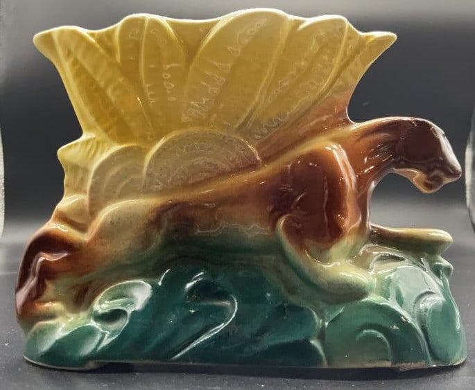 C1950s ceramic Panther planter (1 of 10)