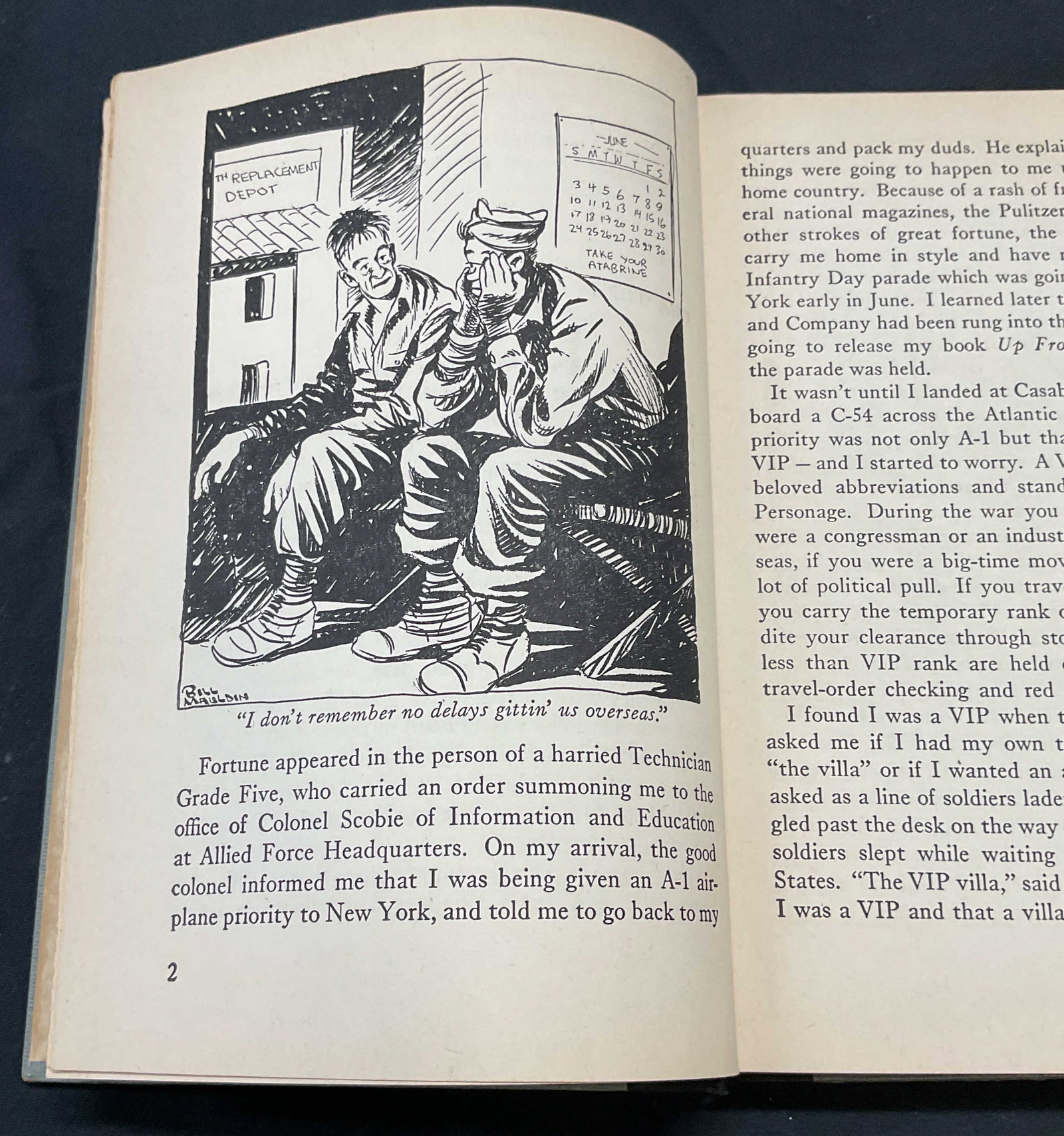1st Edt Back Home, Bill Mauldin, Illustrated, 1947: Hardcover first edition copy of Back Home by Bill Mauldin. Illustrated. Published by William Sloane Associates, 1947. Measures approx. 8.5 x 5.75 inches. Some wear to cover, pages, and binding consist