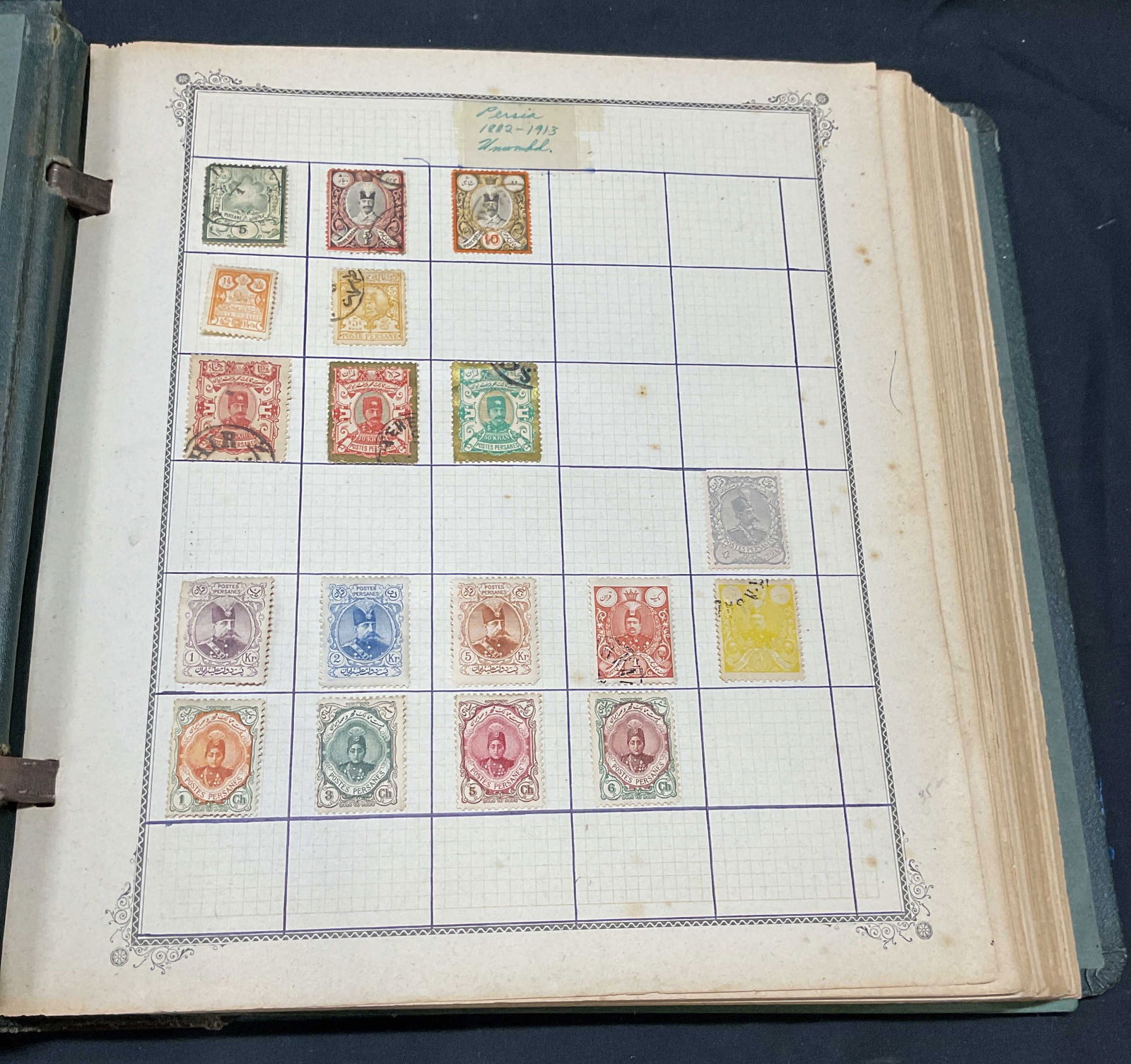 Vtg Postage Stamp Album Latin Indies 1944 (1 of 14)