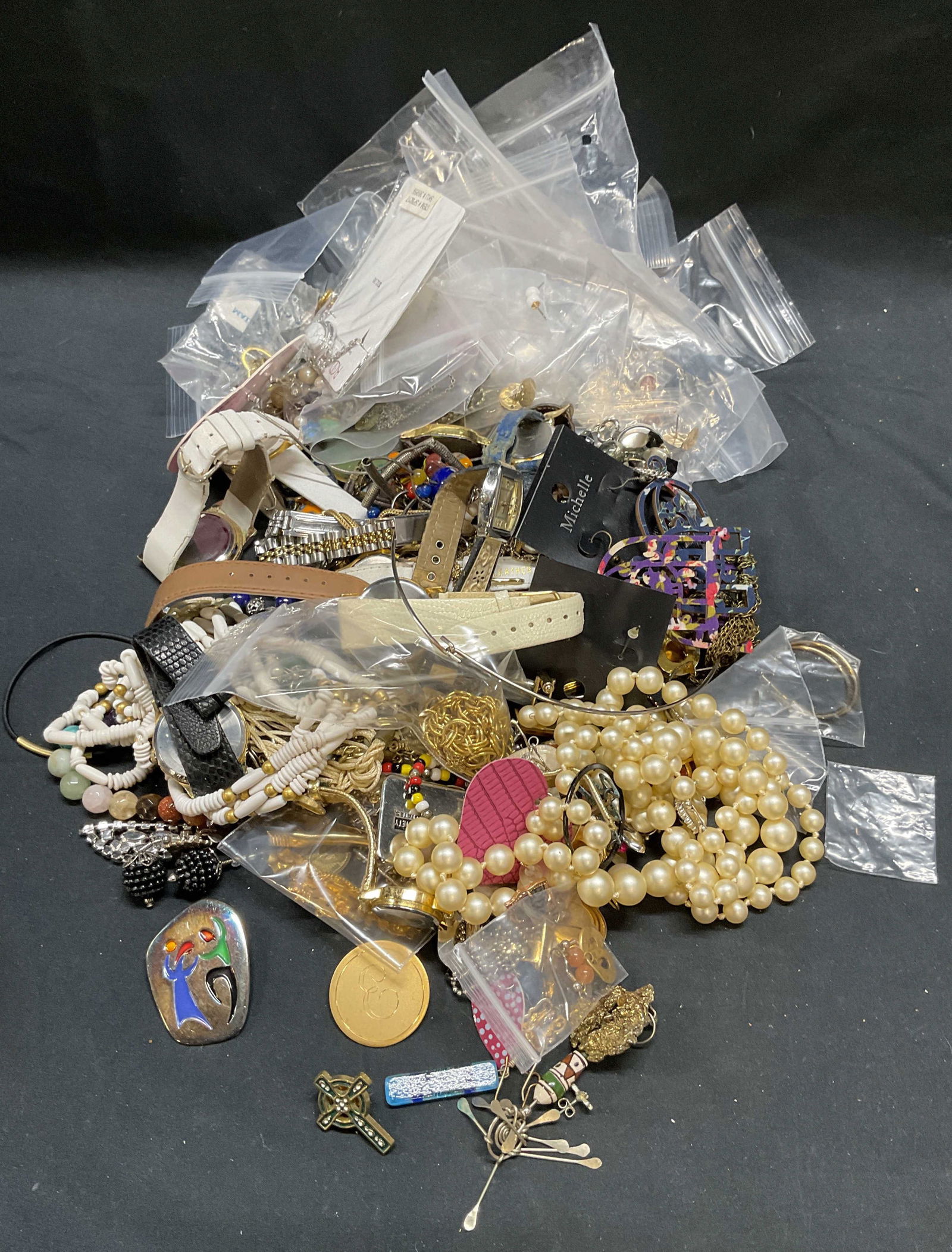 Group Lot Costume Jewelry, Jewelry Pieces (1 of 7)