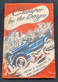 1948 Cheaper By The Dozen, Illustr. First Printing