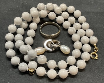 3 Jewelry, Australia Shilling Sterling Ring & More