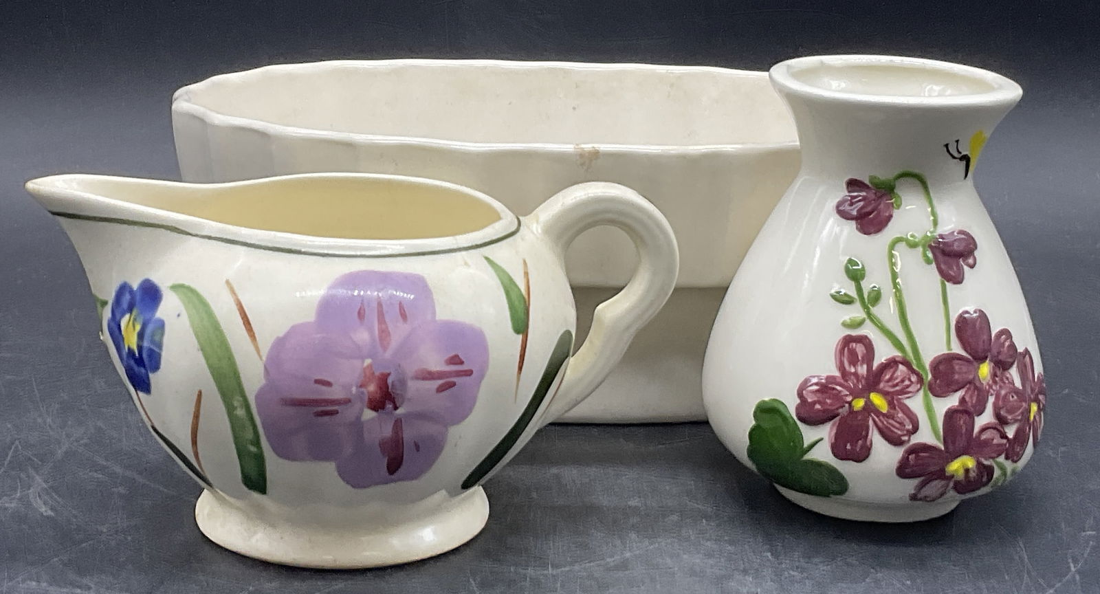 Lot 3 Vintage Ceramic Tableware, HULL USA + (1 of 7)