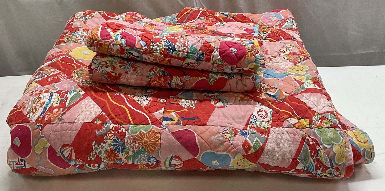 Set 3 Pine Cone Hill Cotton Blanket & Pillowcases (1 of 8)