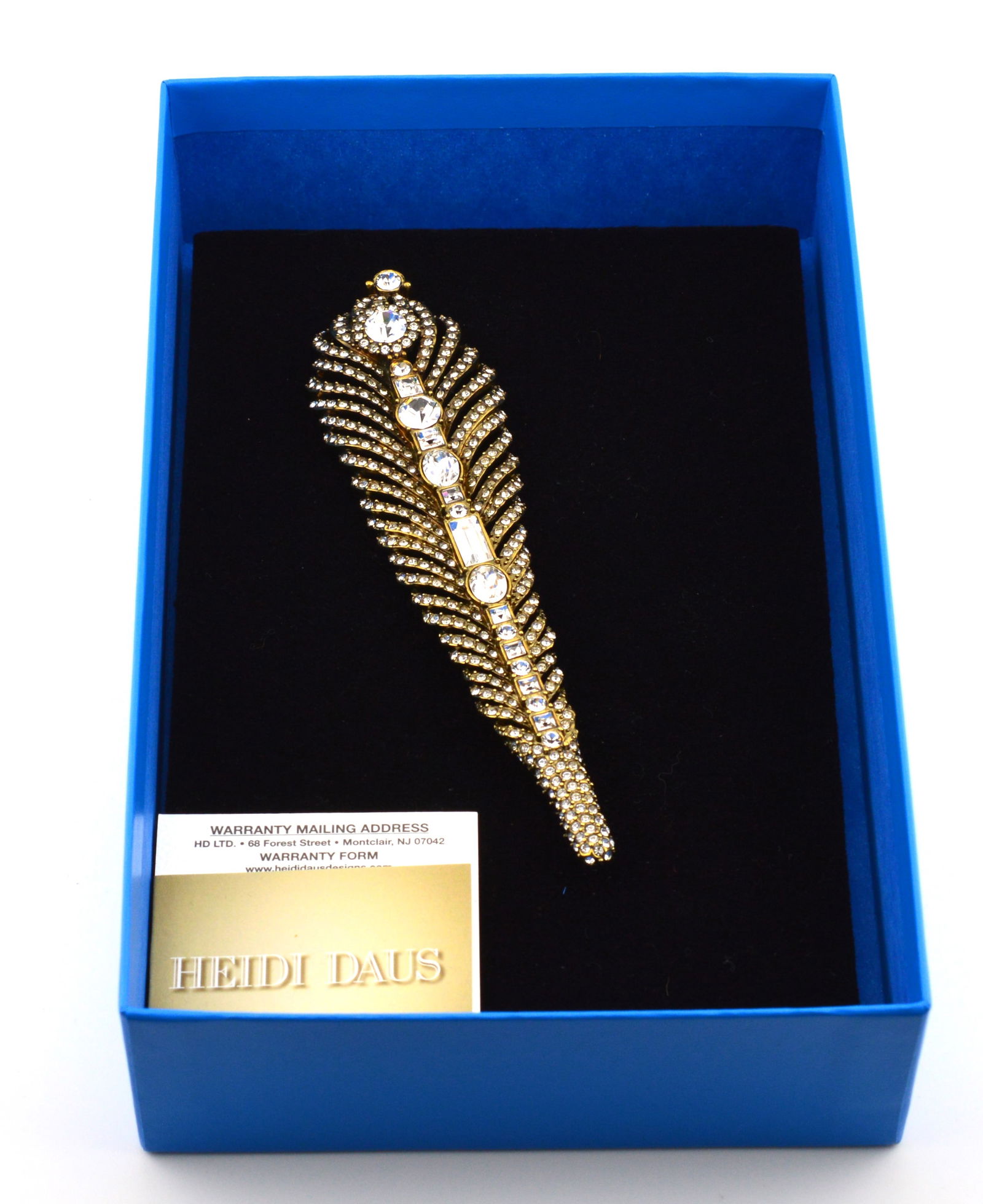 Heidi Daus Quite the Quill Pin Brooch NIB (1 of 4)