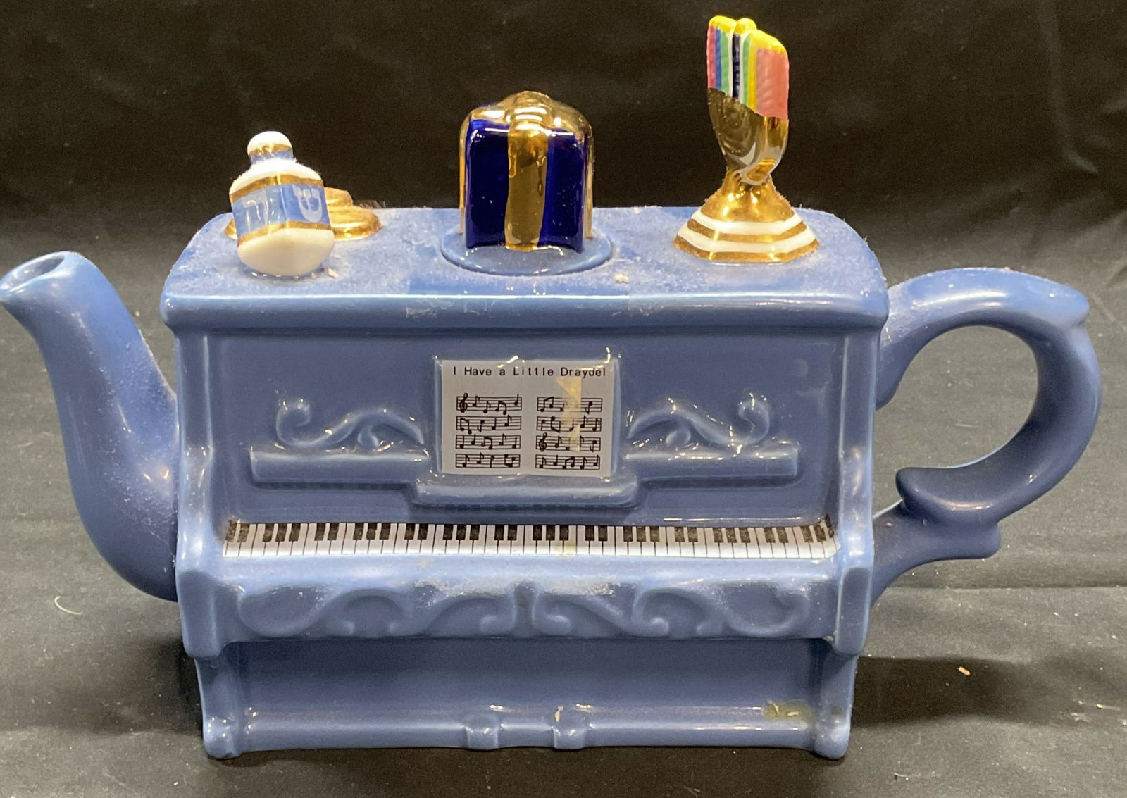 2001 Stan Goldberg Judaica Ceramic Teapot (1 of 7)