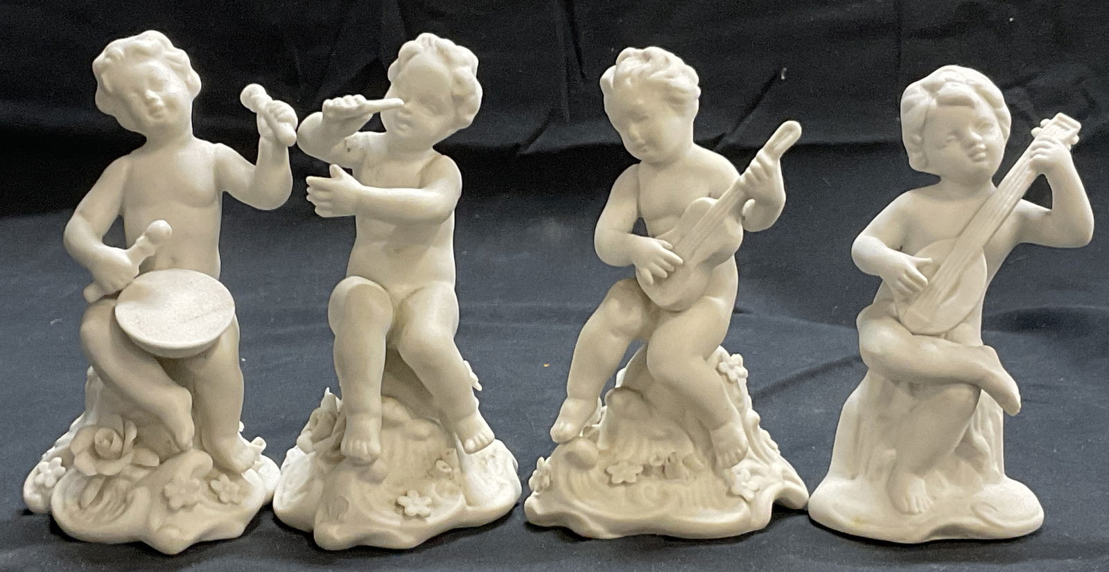 Lot 4 Vintage Porcelain Musical Figurals (1 of 7)