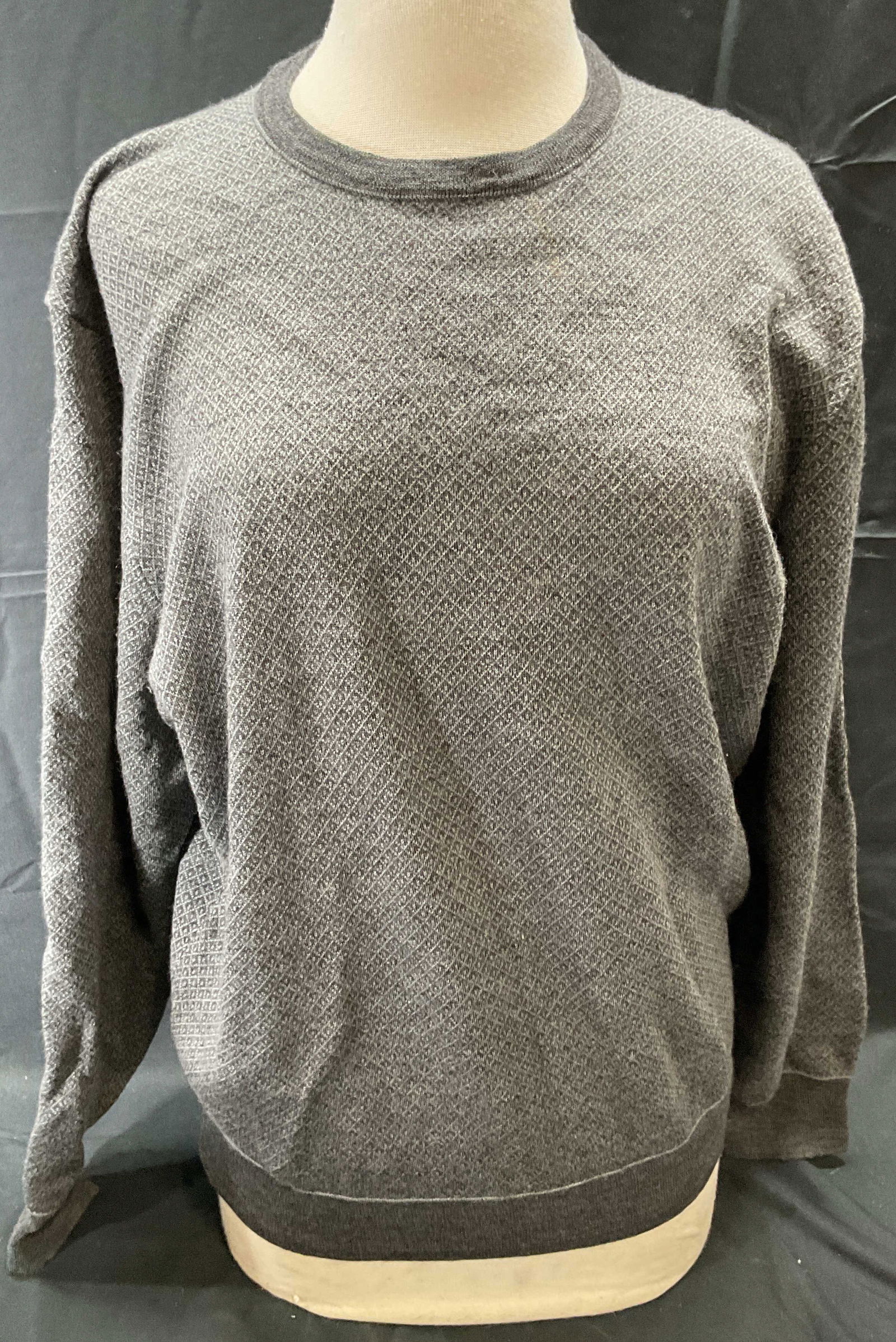 Jos A Bank Grey Merino Wool Sweater NWT (1 of 6)