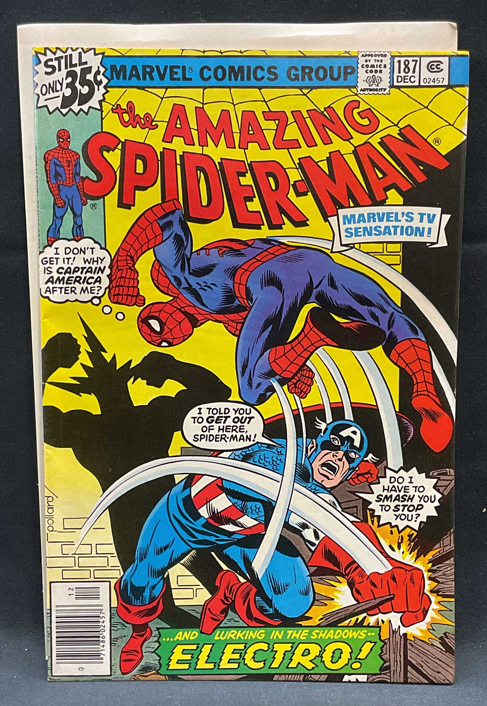 Marvel Comics Amazing Spider Man #187 1978 (1 of 6)