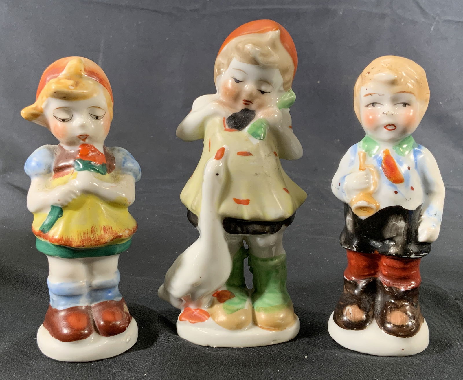 Three Swedish Children Ceramic Figurines (1 of 10)