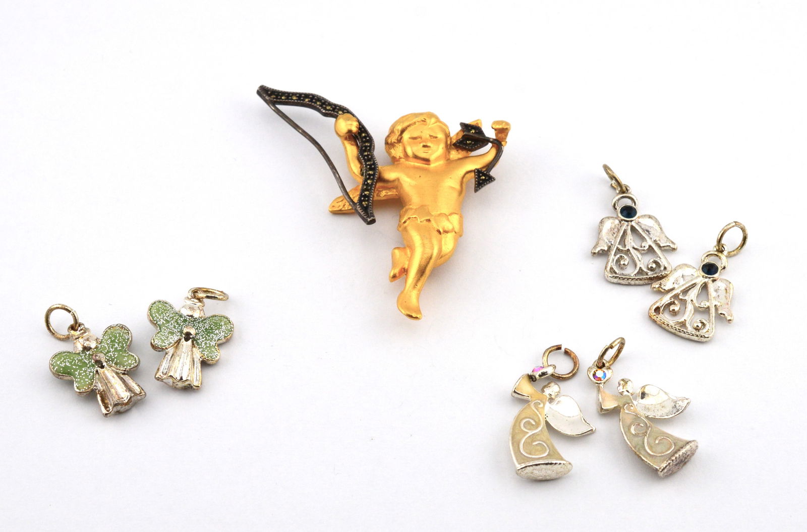 Lot7 Judith Jack Vintage Cherub Pin & More (1 of 2)