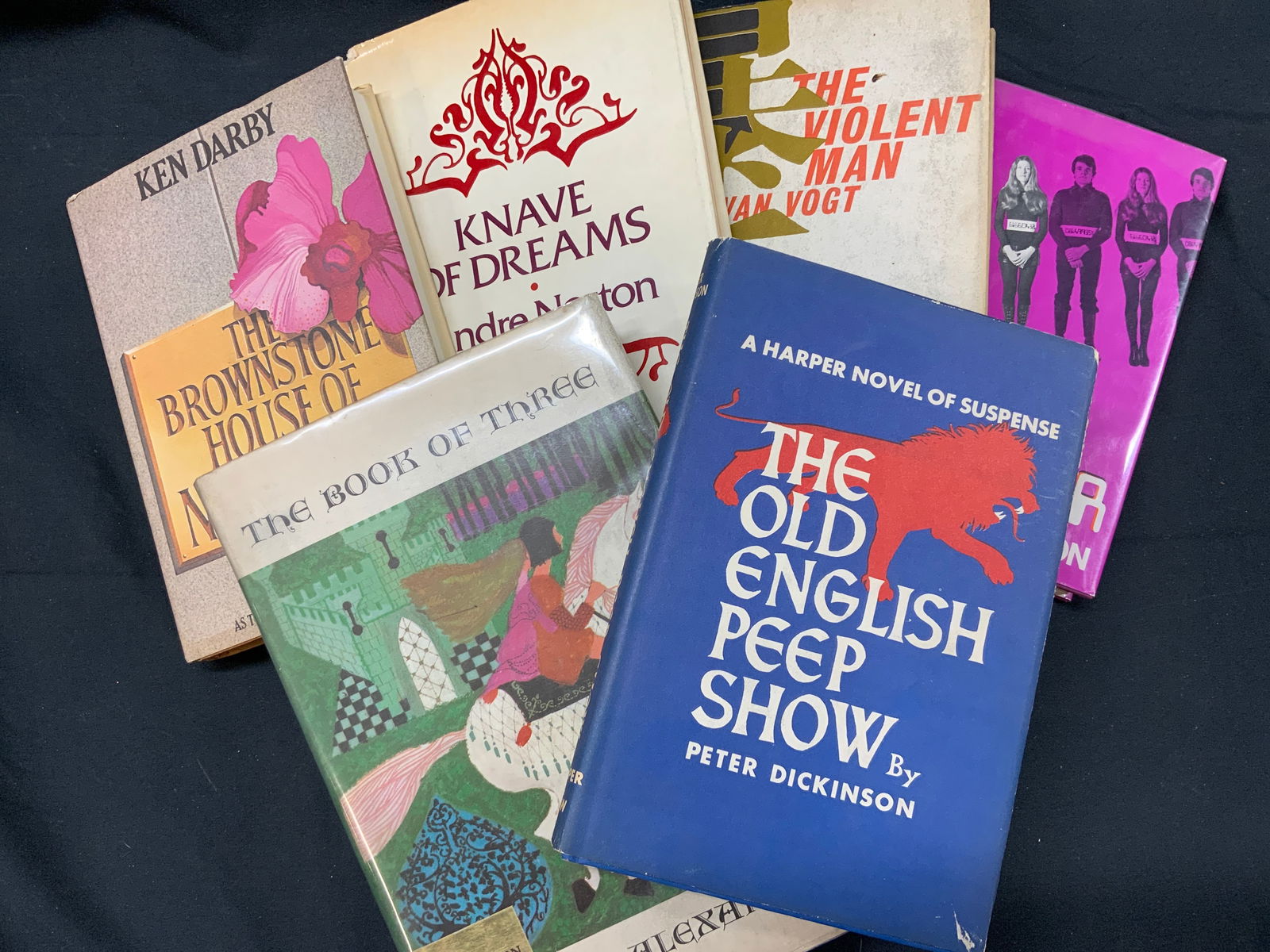 Lot 6 Vintage Fantasy, Thriller Books 1962-1983 (1 of 19)