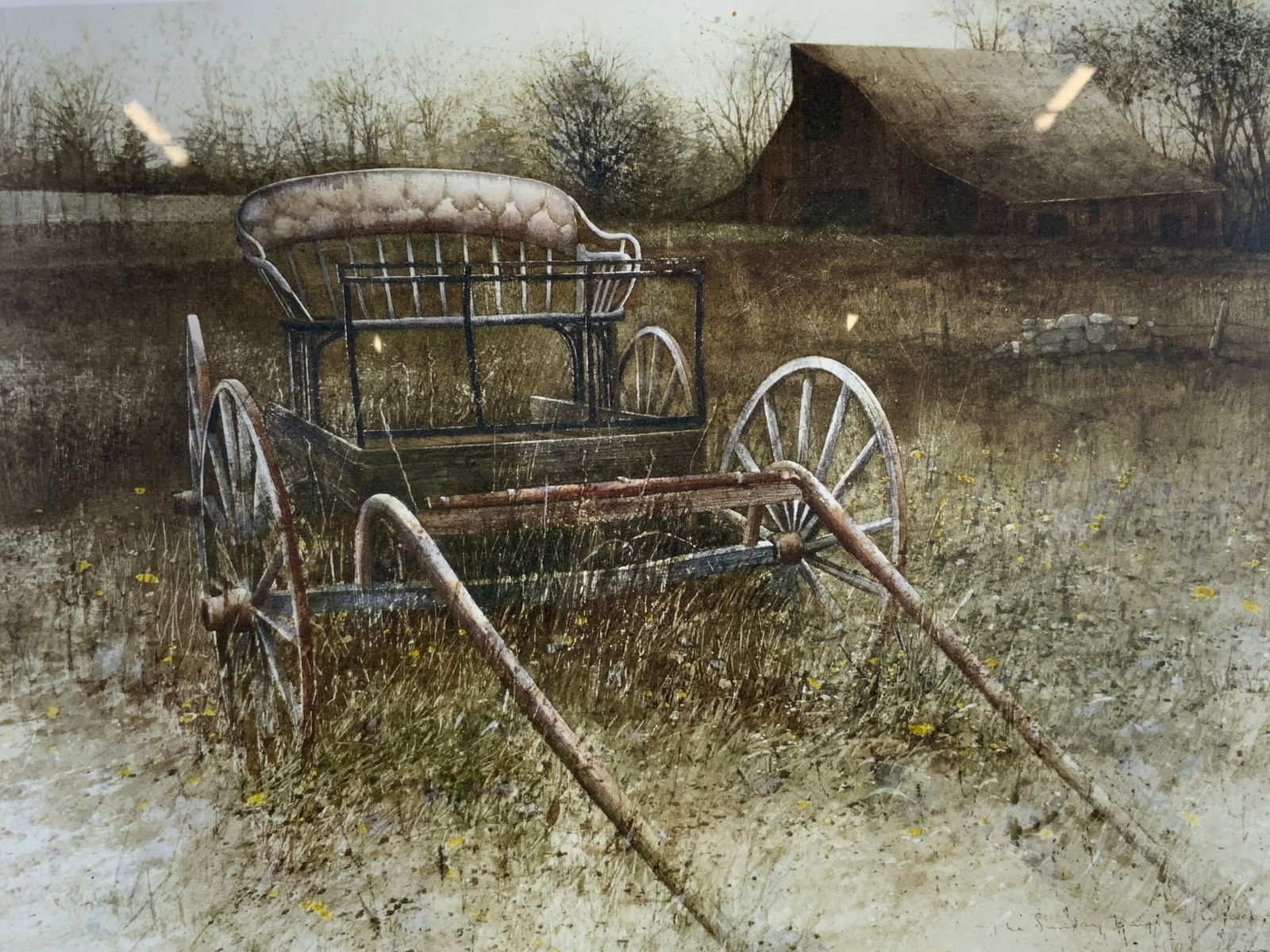 Hubert Shuptrine Sgnd Ltd Ed Carriage Lithograph (1 of 9)