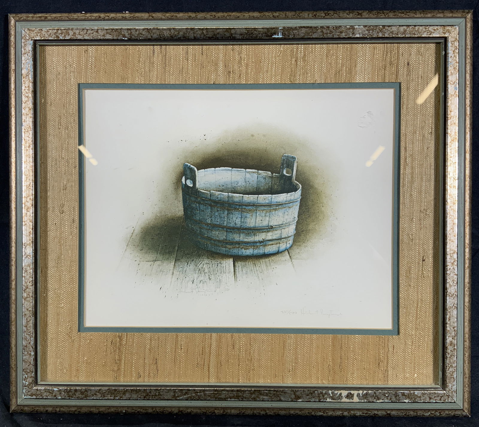 Hubert Shuptrine Signed Ltd. Ed. Blue Bucket Litho (1 of 9)