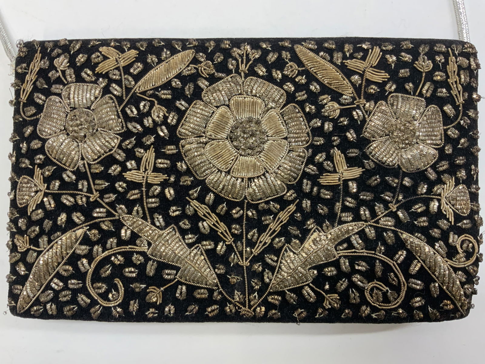 Vntg Mughal Hand Crafted Clutch Purse Evening Bag (1 of 7)