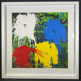 Mr. Brainwash Signed Flowarh$ Ltd/Ed Screen Print