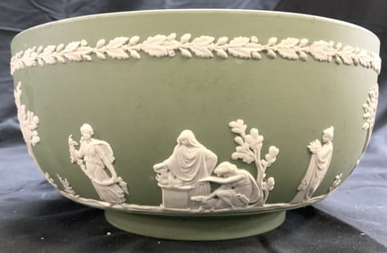 WEDGWOOD Vintage Bowl Green ENGLAND