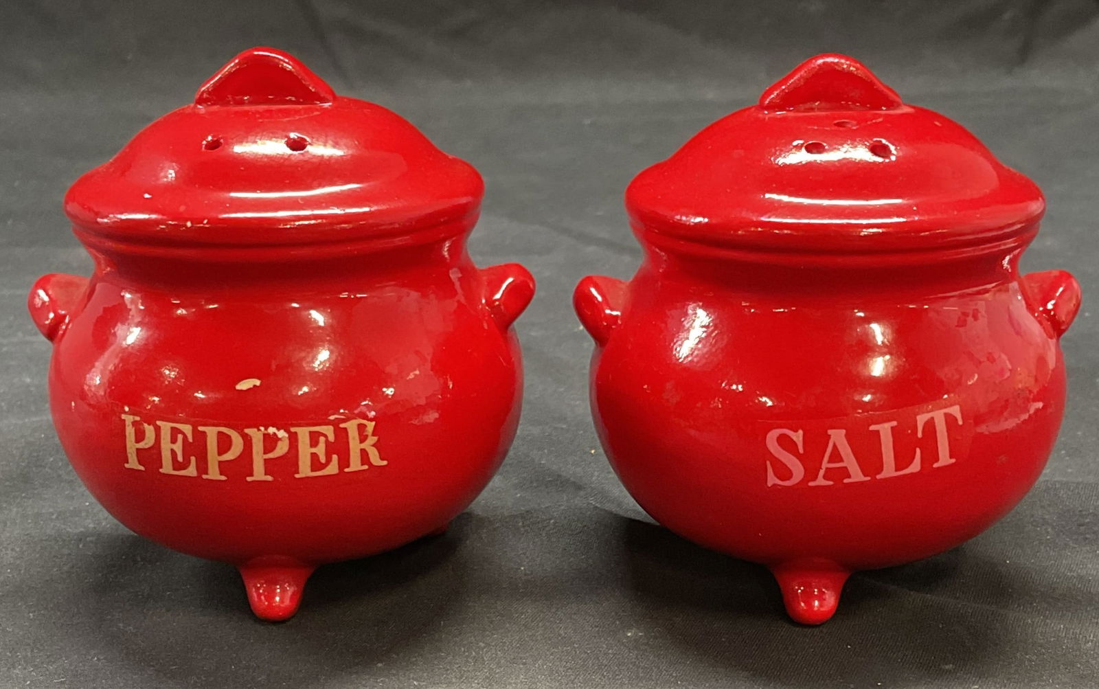 Pr Vtg Lego Japan Ceramic Salt & Pepper Shakers (1 of 6)