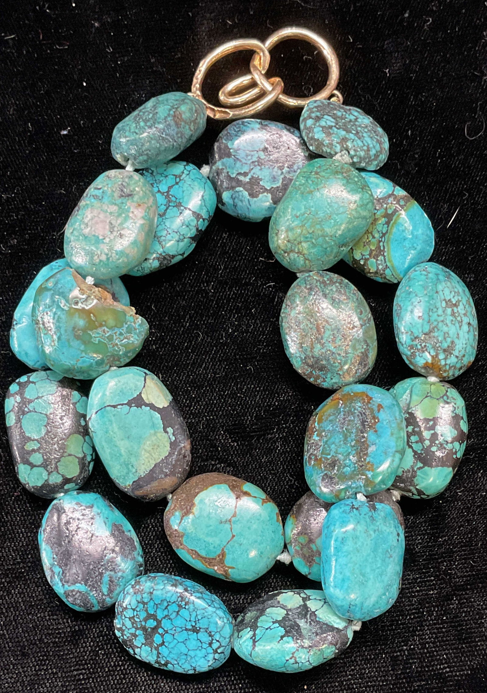Turquoise Gemstone Beaded Necklace (1 of 8)
