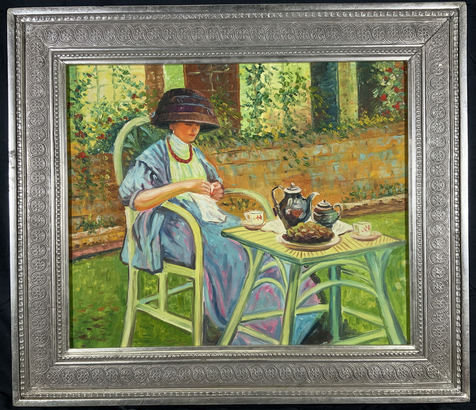 Garden Breakfast Reproduction After Frieseke (1 of 11)