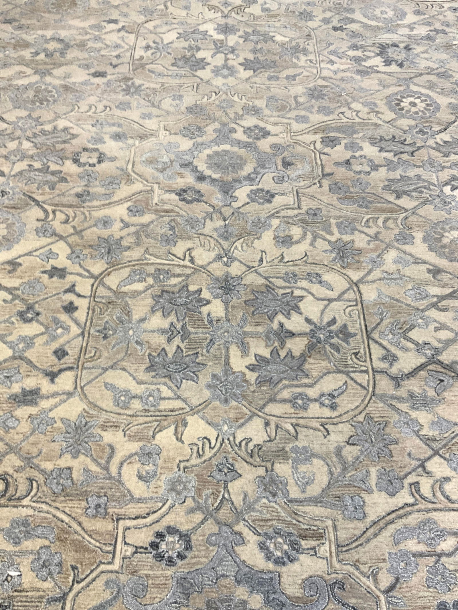 Oriental Polyester Pile Oversized Area Rug (1 of 8)